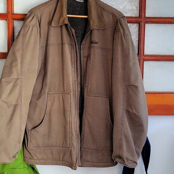 Men's Far West jacket. Heavy cotton canvas with sherpa style fleece . Large - Picture 1 of 8